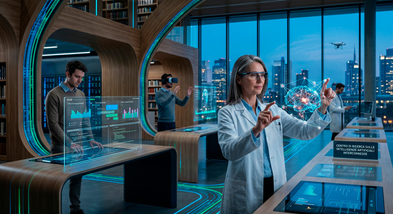 Un centro di ricerca con l'AI