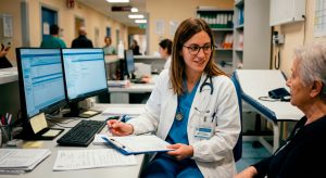 Praticante di medicina