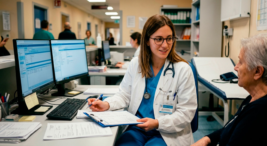 Praticante di medicina