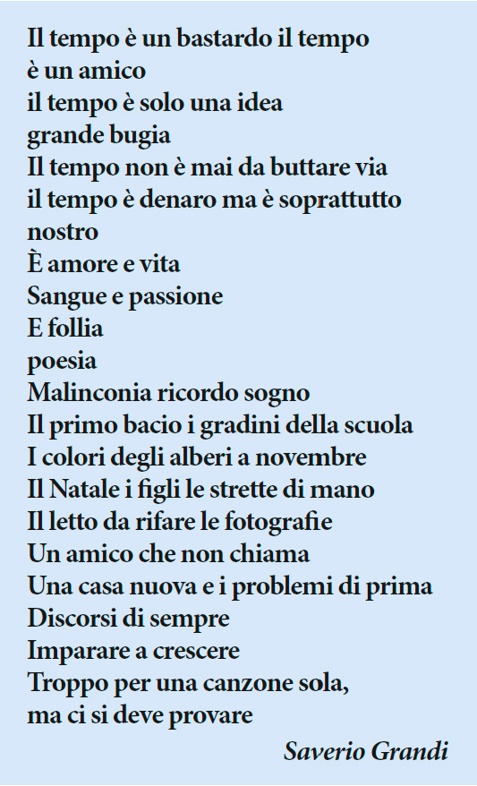 testo canzone il tempo bastardo