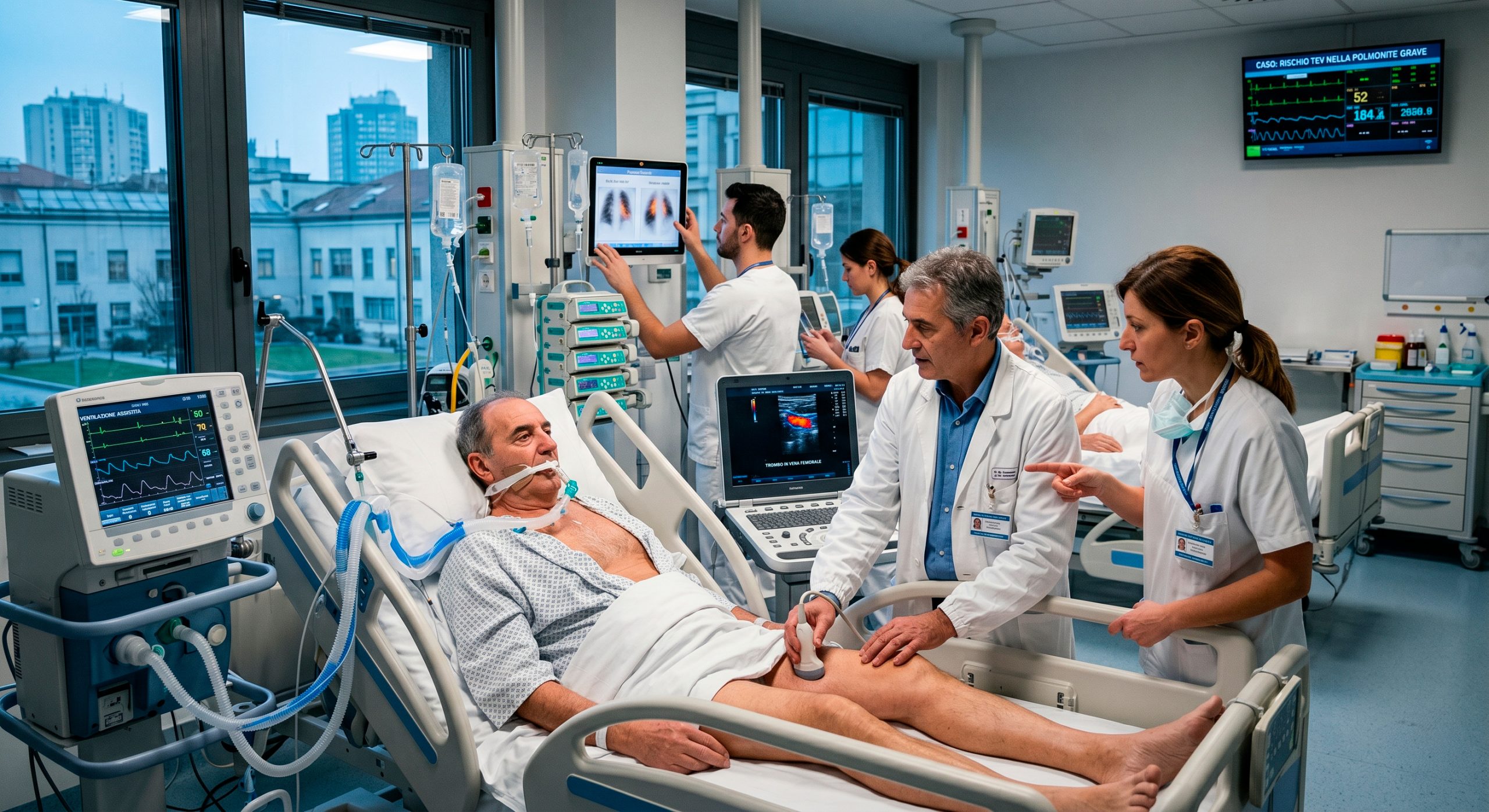 Rischio TEV nella Polmonite La profilassi TEV nell’anziano a domicilio è un’altra cosa?